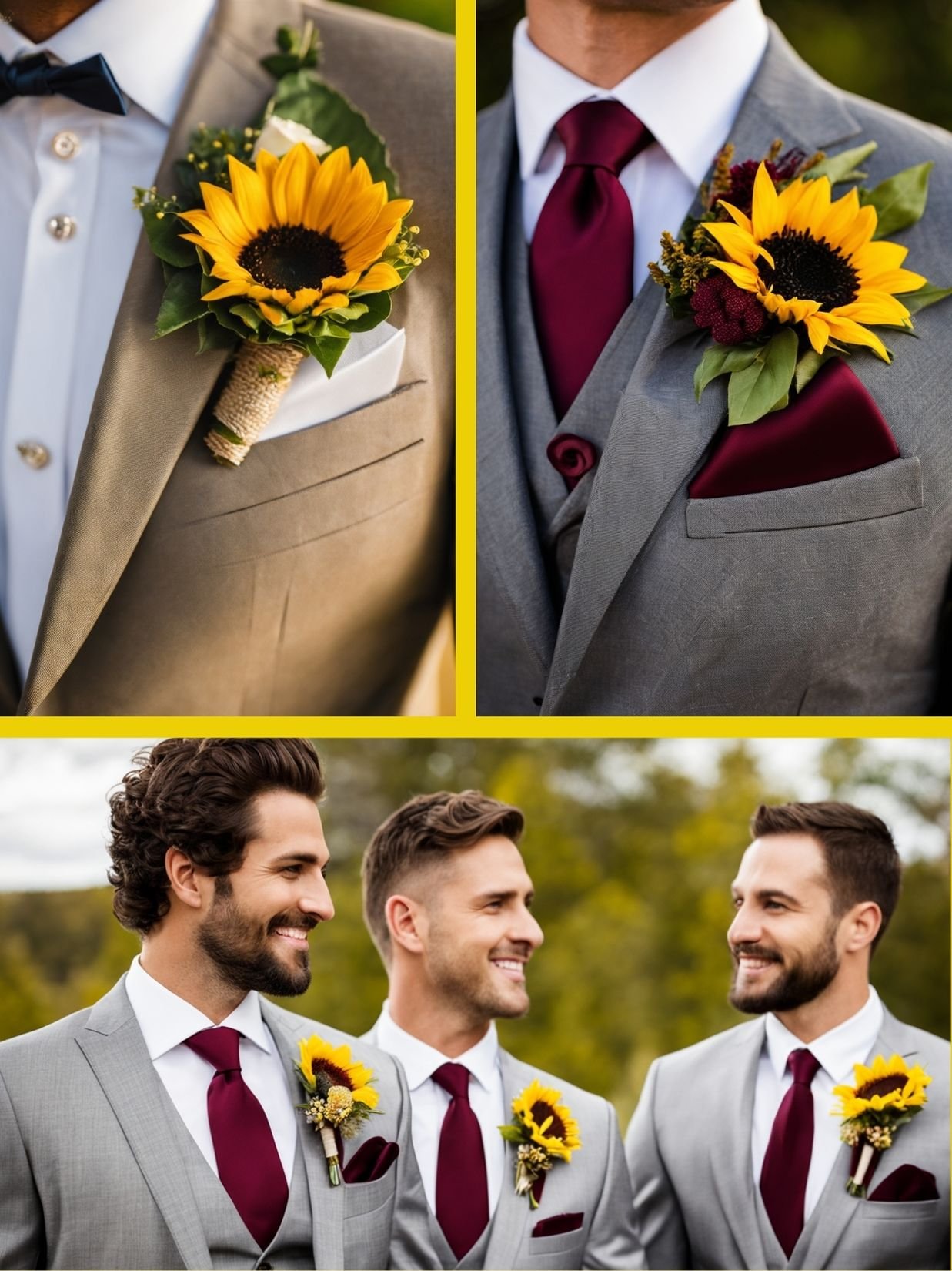 15 Sunflower Wedding Ideas That Will Make Your Day Shine - Ieva 15 Sunflower Wedding Ideas That Will Make Your Day Shine - Ieva