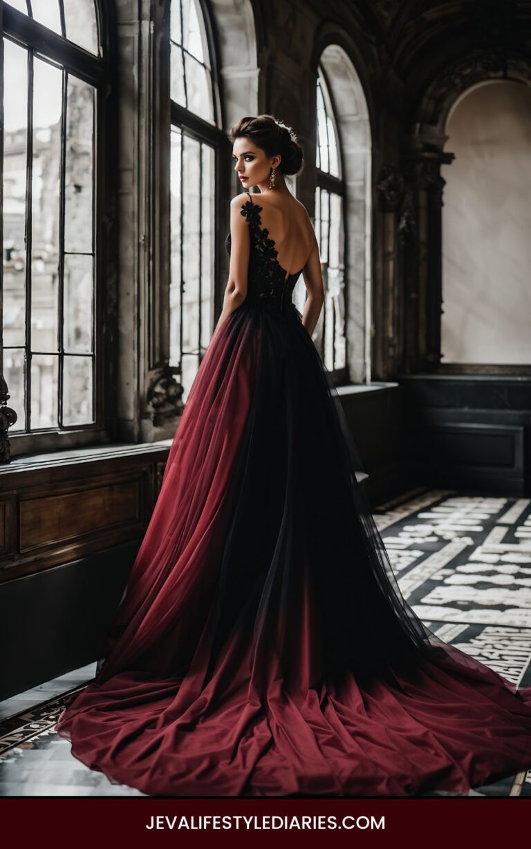 Black Wedding Dress | Chic Dark Bridal Gown for Non-Traditional Wedding Styles
