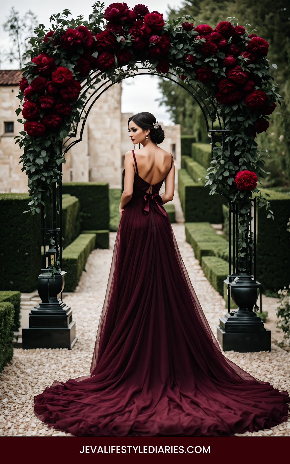 Black Wedding Dress | Alluring Dark Bridal Gown for a Non-Conventional Wedding main image 0